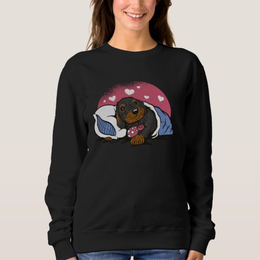 Dachshund  1 sweatshirt (Vorderseite)