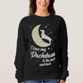 Dachshund 1 sweatshirt (Vorderseite)