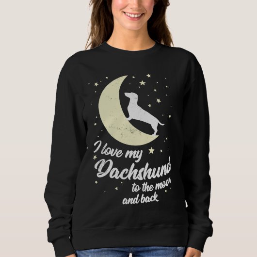 Dachshund  1 sweatshirt (Vorderseite)