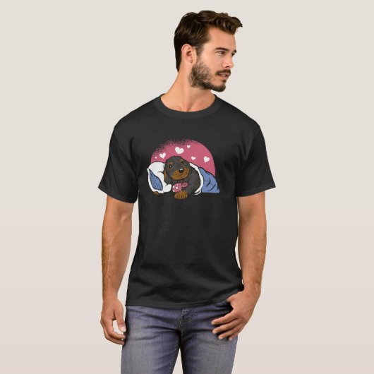 Dachshund 1 T-Shirt (Vorne ganz)