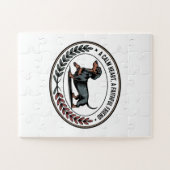 Dachshund A Calm Heart, A Faithful Friend Puzzle (Horizontal)