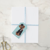 Dachshund Absolvent Geschenkanhänger (Mit Garn)