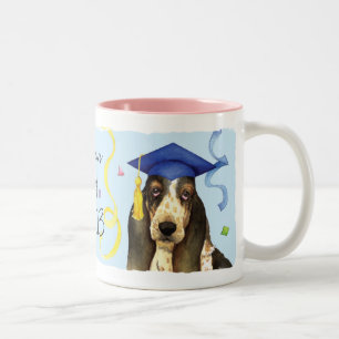 Dachshund-Absolvent Zweifarbige Tasse