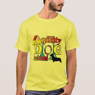 Dachshund_Agility Geschenke T-Shirt