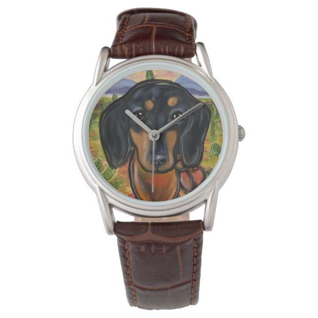 DACHSHUND        ARMBANDUHR (Vorderseite)