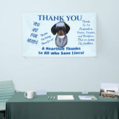 Dachshund-Arzt Banner (Messeveranstaltung)