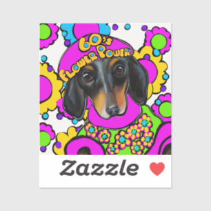 DACHSHUND AUFKLEBER