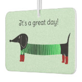 Dachshund Auto  Autolufterfrischer (Links)