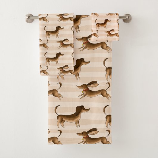 Dachshund Badehandtuch-Set Badhandtuch Set (Insitu)