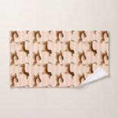 Dachshund Badehandtuch-Set Badhandtuch Set (Handtuch)