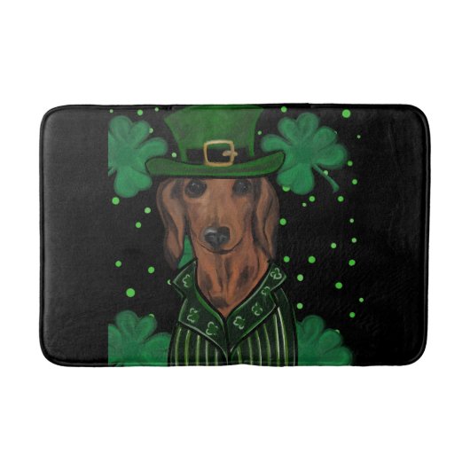 DACHSHUND BADEMATTE (Vorderseite)