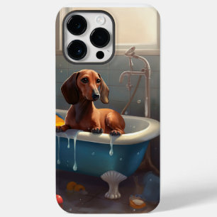 Dachshund Badezeit Spaß Case-Mate iPhone 14 Pro Max Hülle