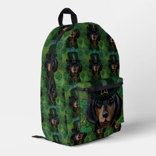 Dachshund  bedruckter rucksack