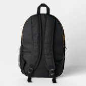 DACHSHUND BEDRUCKTER RUCKSACK (Rückseite)
