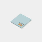 Dachshund bringt mir Post-it® Notizen (angewinkelt)
