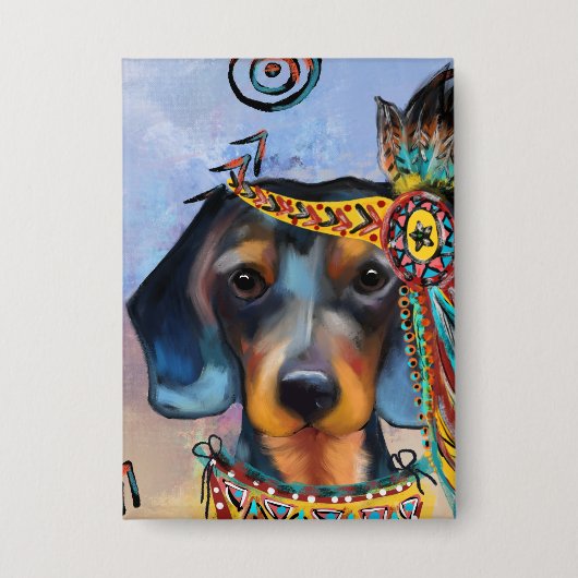 DACHSHUND BUTTON (Vorderseite)