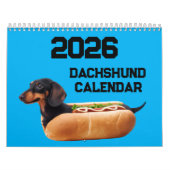 Dachshund Calendar Kalender (Titelbild)
