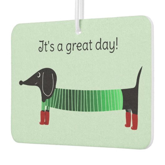 Dachshund Car Autolufterfrischer (Links)