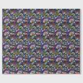 Dachshund-Cartoons Geschenkpapier (Flach)