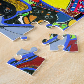 Dachshund-Cartoons Puzzle (Seite)