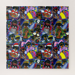 Dachshund-Cartoons Puzzle