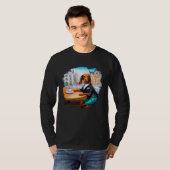Dachshund Chiweenie Wiener Dog Aristocrat Cafe Cof T-Shirt (Vorne ganz)