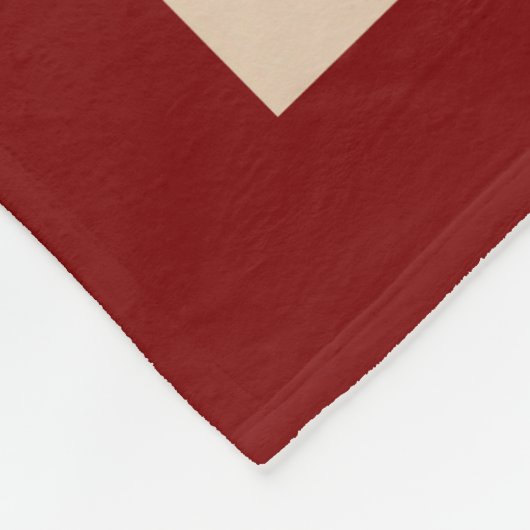 Dachshund christmas fleecedecke (Ecke)