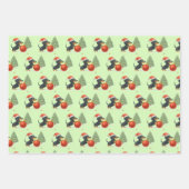 Dachshund Christmas Wrapping Paper | Dog Lover  Geschenkpapier Set (Vorderseite 2)