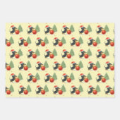 Dachshund Christmas Wrapping Paper | Dog Lover  Geschenkpapier Set (Vorderseite)