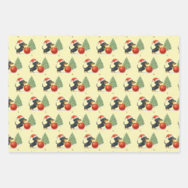 Dachshund Christmas Wrapping Paper | Dog Lover Geschenkpapier Set