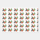 Dachshund Christmas Wrapping Paper | Dog Lover Geschenkpapier Set (Vorderseite 3)