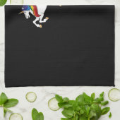 Dachshund Classic T-Shirt Geschirrtuch (Gefaltet)