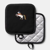 Dachshund Classic T-Shirt Topflappen (Vorderseite/Rückseite)