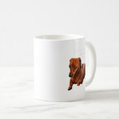 Dachshund Dachshund Dog Funny Gift Kaffeetasse (VorderseiteRechts)