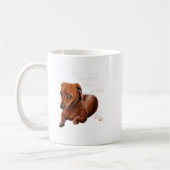 Dachshund Dachshund Dog Funny Gift  Kaffeetasse (Links)