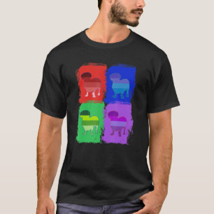 Dachshund Dachshund Pop Art T-Shirt