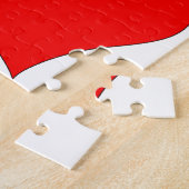 Dachshund Dackel mit Herz Puzzle (Seite)