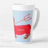 Dachshund Devil Milchtasse (Rechte Ecke)