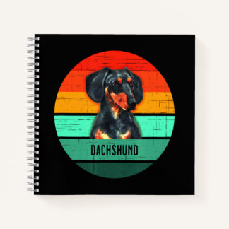 Dachshund Devo Männer Frauen Kinder Notizblock