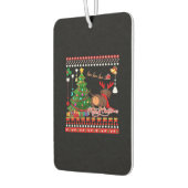 Dachshund Dog Butt Christmas Ugly Classic T-Shirt Autolufterfrischer (Links)