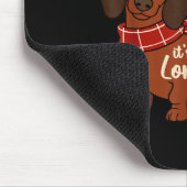 Dachshund Dog Dear Santa It's A Long Story Funny C Mousepad (Ecke)