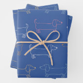 Dachshund Dog, Dog Lover, Pet, Dog Gift Pattern Geschenkpapier Set (Beispiel)