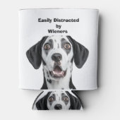 Dachshund Dog Easily Distracted by Wieners Dosenkühler (Vorderseite)