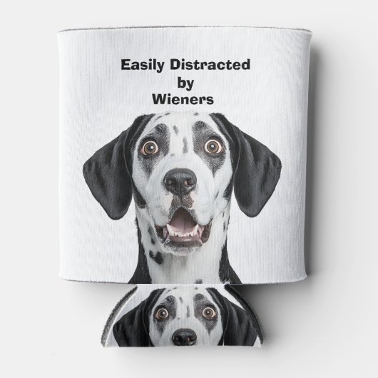 Dachshund Dog Easily Distracted by Wieners  Dosenkühler (Vorderseite)