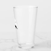 Dachshund Dog � Halloween Moon Silhouette Classic Glas (Links)