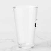 Dachshund Dog � Halloween Moon Silhouette Classic Glas (Rechts)