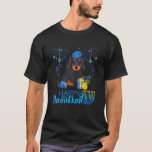 Dachshund Dog Hanukkah Chanukah Menorah Christmas T-Shirt<br><div class="desc">Dachshund dog Hanukkah Chanukah Menorah Christmas</div>