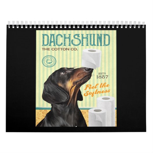 Dachshund Dog Kalender (Titelbild)