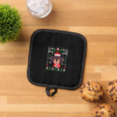 Dachshund Dog Ugly Christmas Classic T-Shirt Topflappen (Oben Unten)