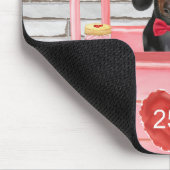 Dachshund Dog Valentine's Day Kissing Booth Mousepad (Ecke)
